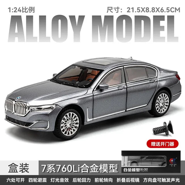1:24 Diecast BMW THE 7 - 760Li Model Car - image 8