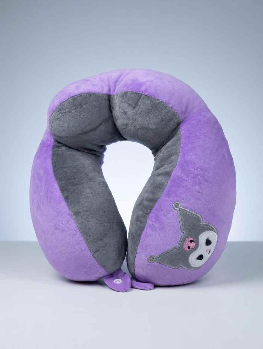 Kuromi Travel Neck Pillow for Kids