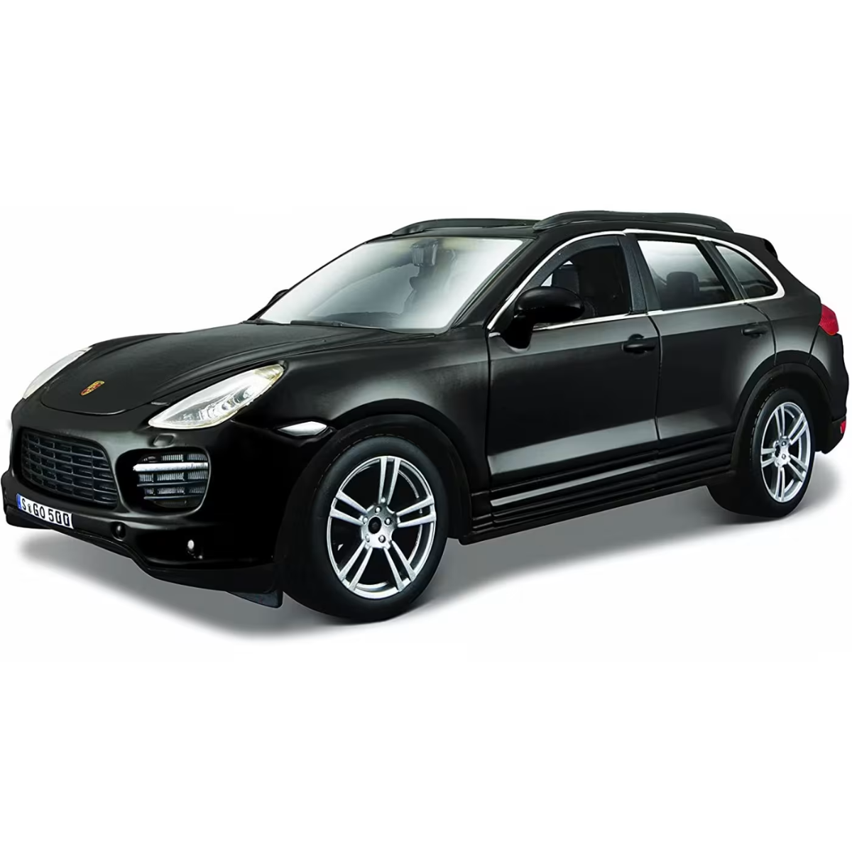 Bburago 1:24 Porsche Cayenne Turbo Model - Black - image 7