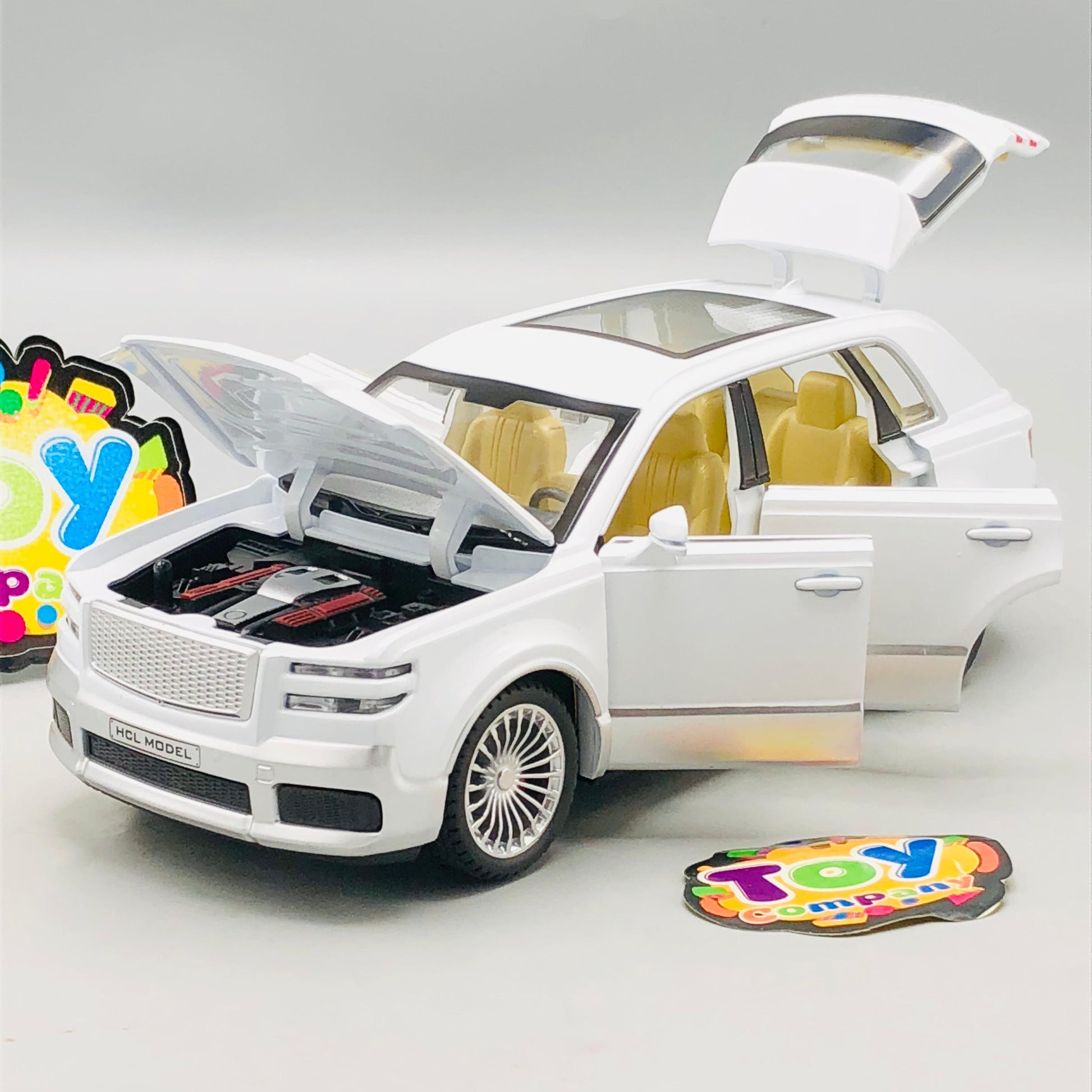 1:22 RC Diecast Toyota Century SUV Model Car With Smoke - image 5