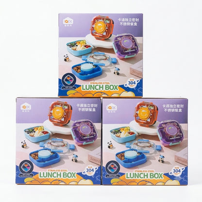 Stainless Steel Lunch Box for Kids & Adults