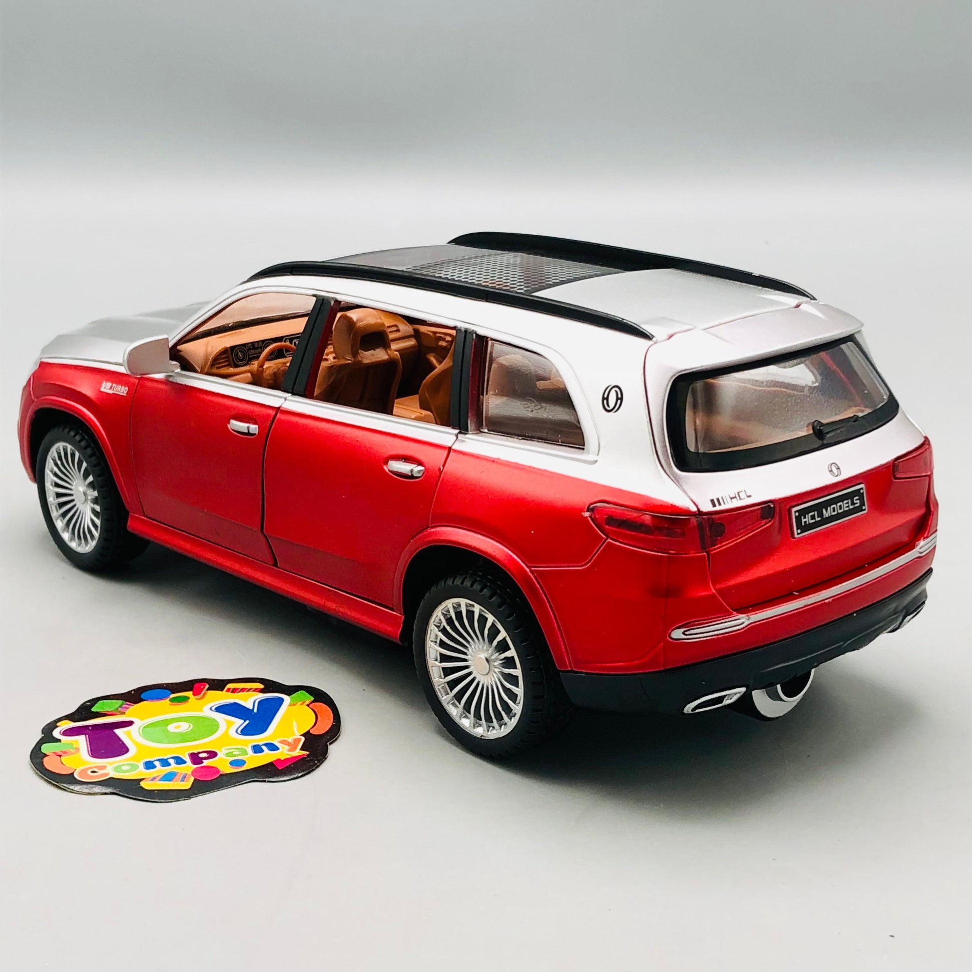 1:22 RC Diecast Mercedes Maybach GLS Model Car With Smoke - image 2