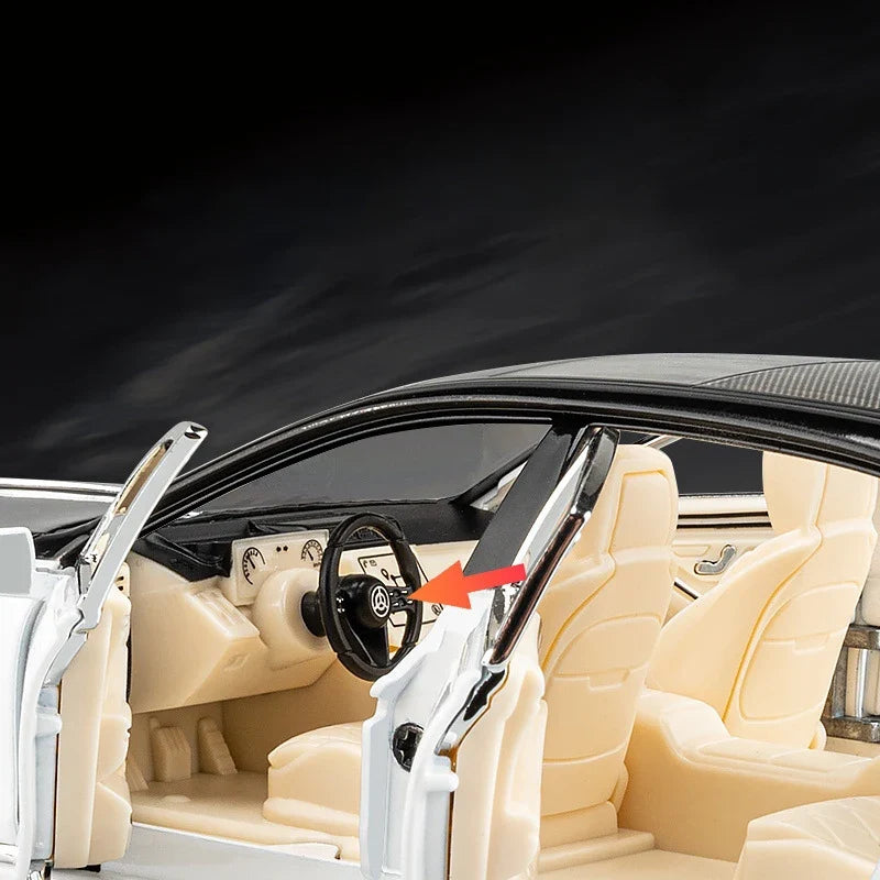 1:22 Diecast Mercedes Maybach S680 Model Car - image 6