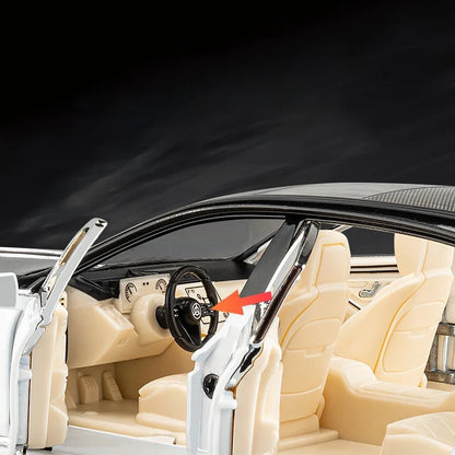 1:22 Diecast Mercedes Maybach S680 Model Car - image 6