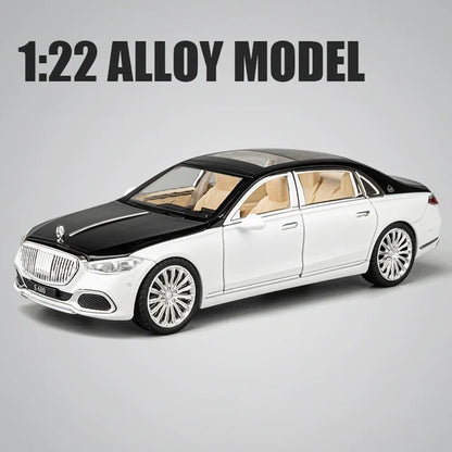1:22 Diecast Mercedes Maybach S680 Model Car - image 8