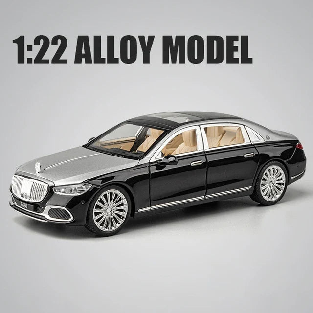 1:22 Diecast Mercedes Maybach S680 Model Car - image 2