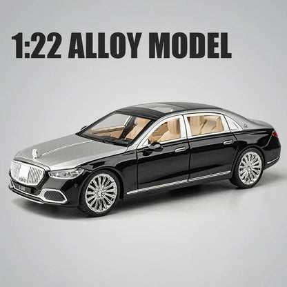 1:22 Diecast Mercedes Maybach S680 Model Car - image 2