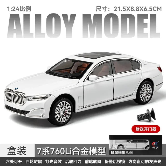 1:24 Diecast BMW THE 7 - 760Li Model Car - image 7