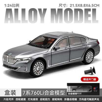 1:24 Diecast BMW THE 7 - 760Li Model Car - image 8