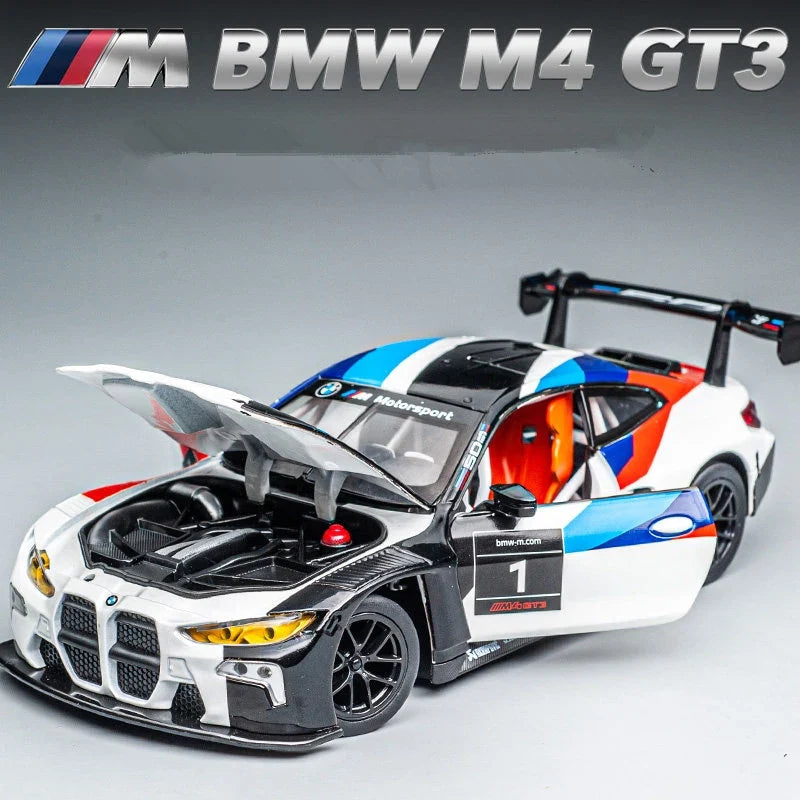 1:24 Diecast BMW M4 GT3 Official Licensed Model - image 2