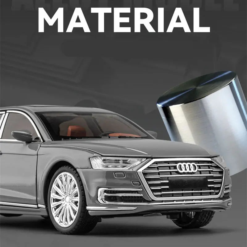 1:24 Diecast Audi A8 Model Car - image 3