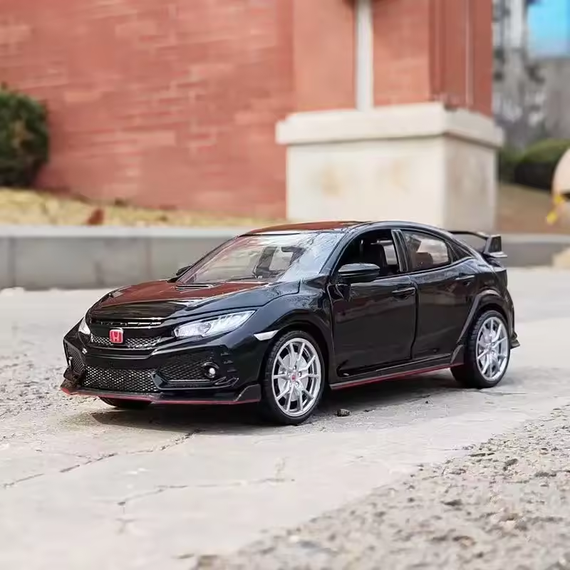 1:24 Diecast Honda Civic Type-R Model Car - image 2