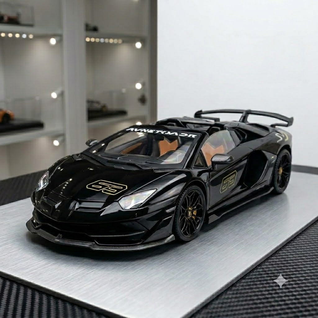 1:18 Diecast Lamborghini Aventador SVJ 63 Roadster Model