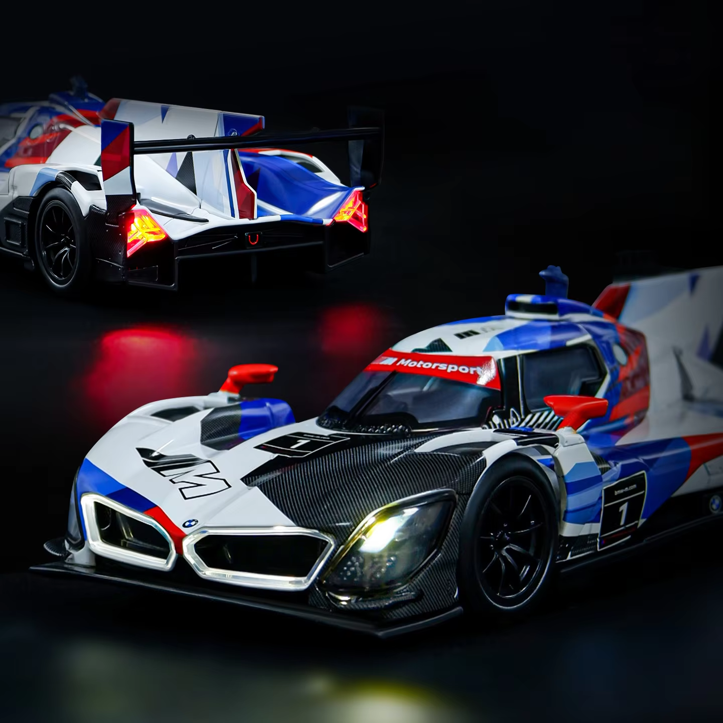 1:24 Diecast BMW M Hybrid V8 Official Licensed Model - image 3