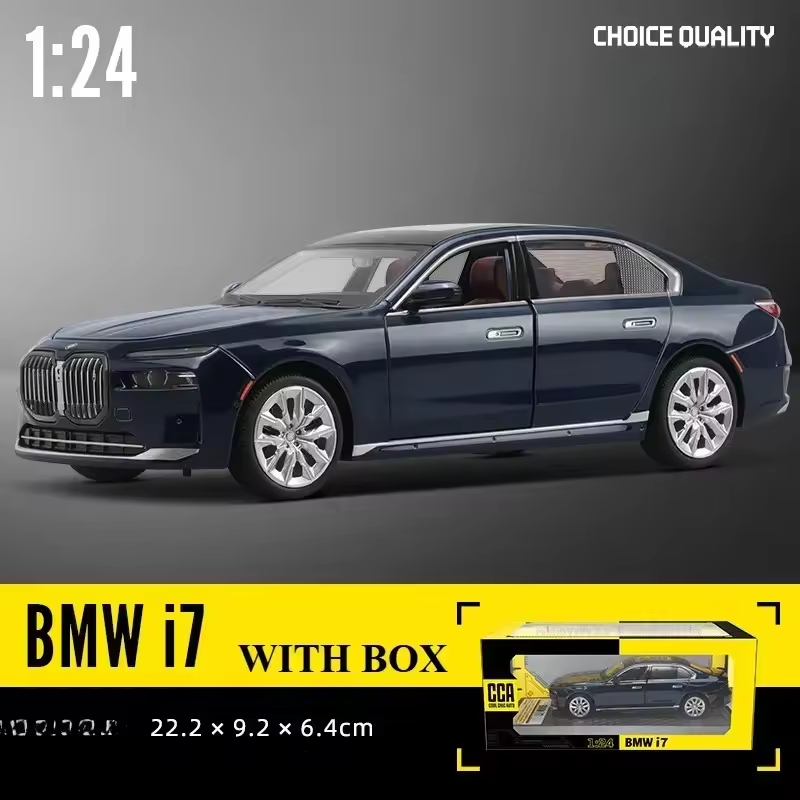 1:24 Diecast BMW i7 Official Licensed Model