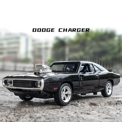 1:24 Diecast Dodge Charger 1970 R/T Model Car