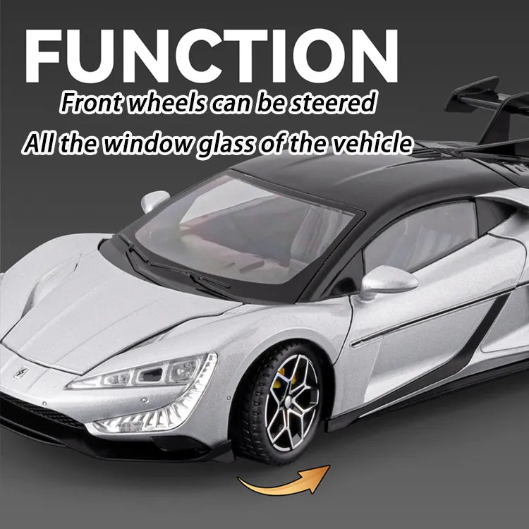 1:24 Diecast New Energy U9 Model Car - image 3