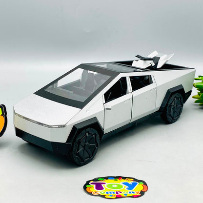 1:24 Diecast Tesla Model With Quad Bike - image 3