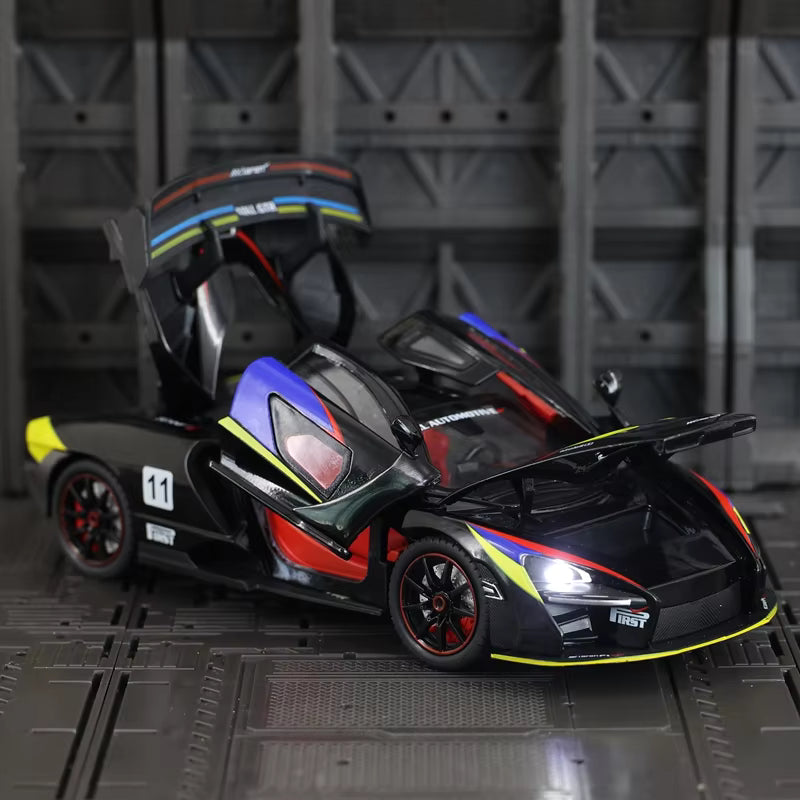 1:24 Diecast McLaren Senna GTR Model Car - image 3