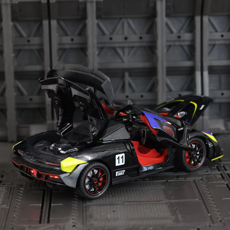 1:24 Diecast McLaren Senna GTR Model Car - image 9