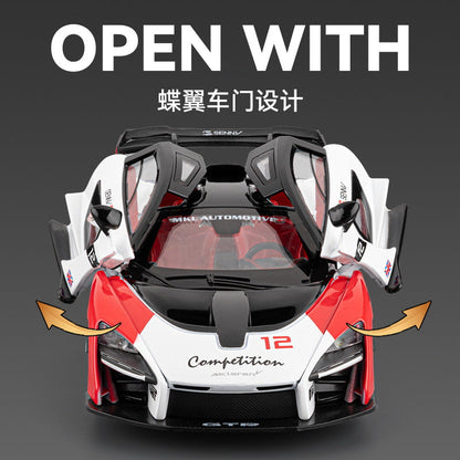 1:24 Diecast McLaren Senna GTR Model Car - image 6