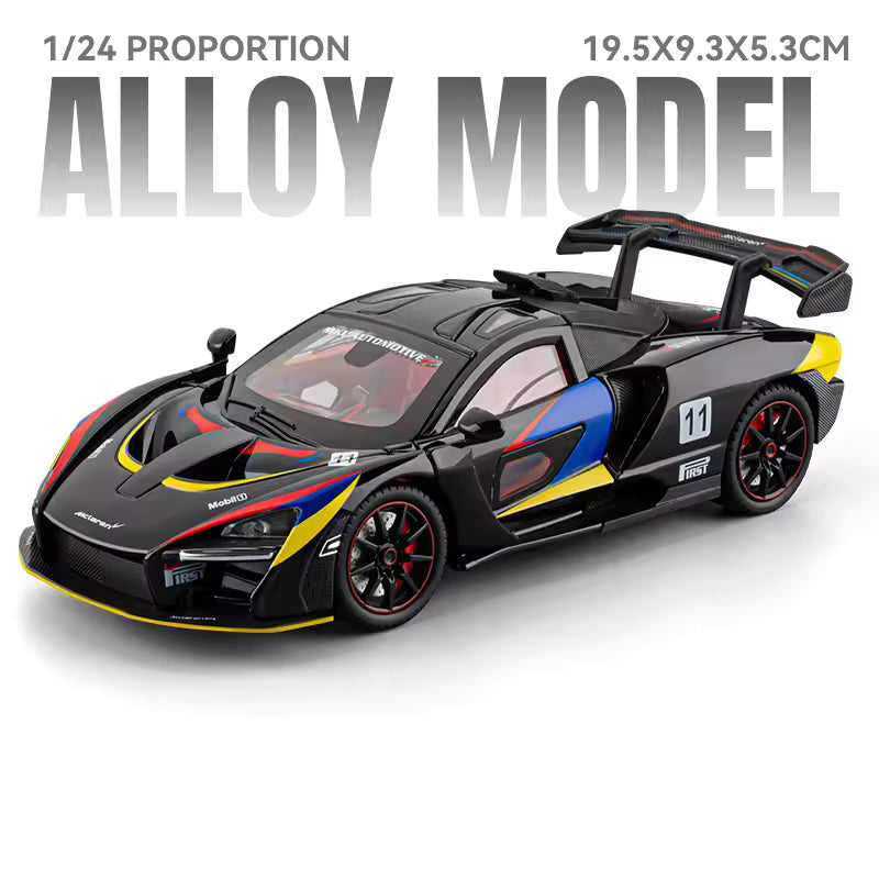 1:24 Diecast McLaren Senna GTR Model Car - image 8