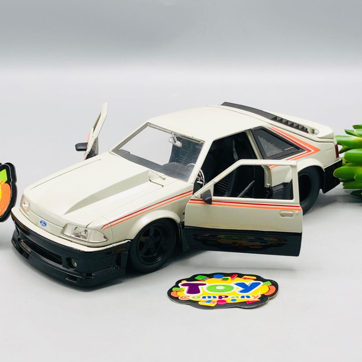 1:24 1989 Ford Mustang GT Bigtime Muscle by JADA - image 4