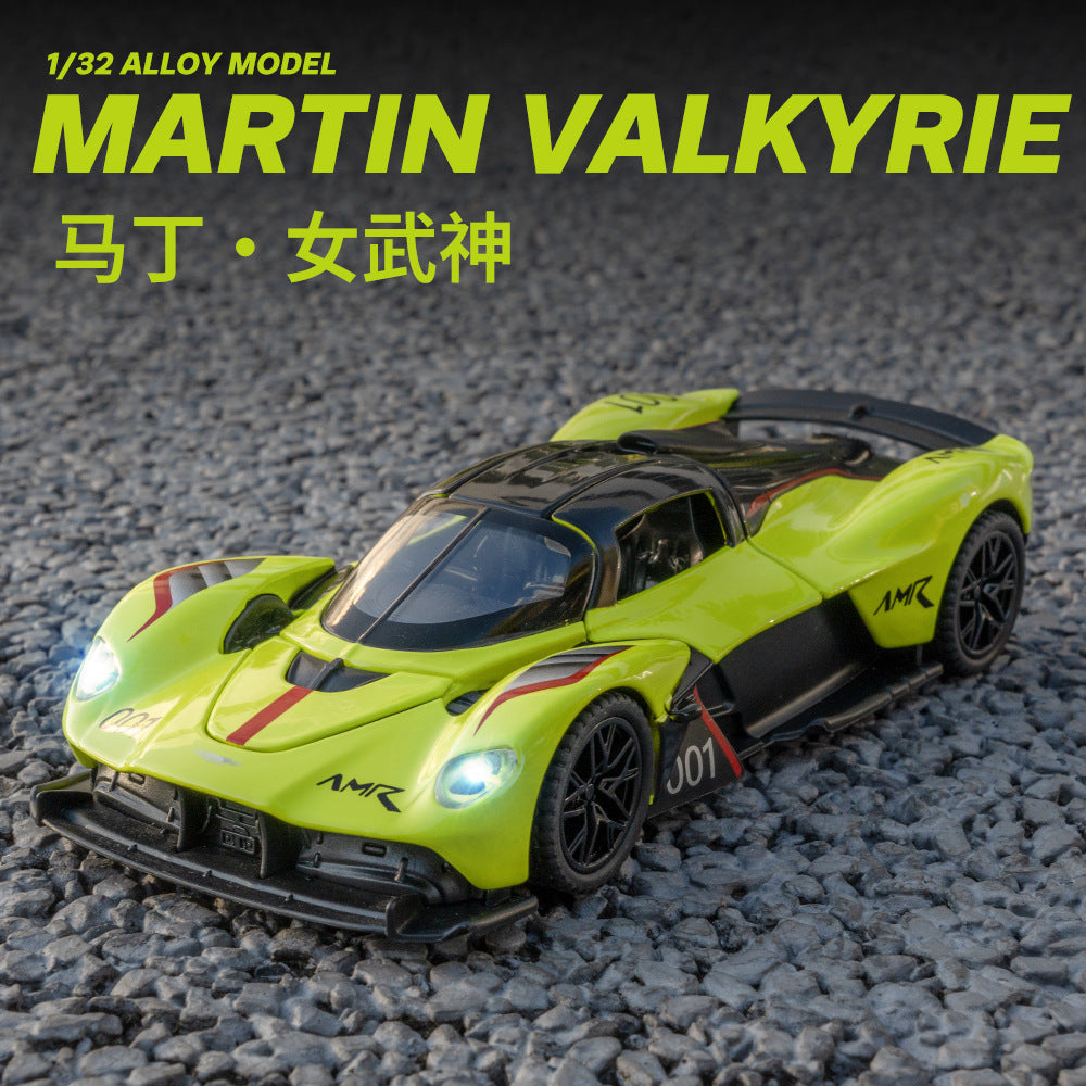 1:32 Diecast Aston Martin Valkyrie Model Car With Acrylic Display Box - image 3