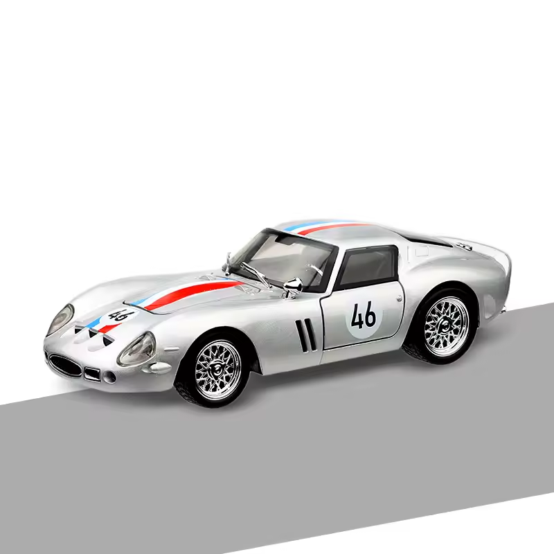 1:32 Diecast Ferrari 250 GTO Model Car With Acrylic Display Box - image 4