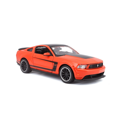 Maisto 1:24 Ford Mustang Boss 302 Model - Orange - image 5