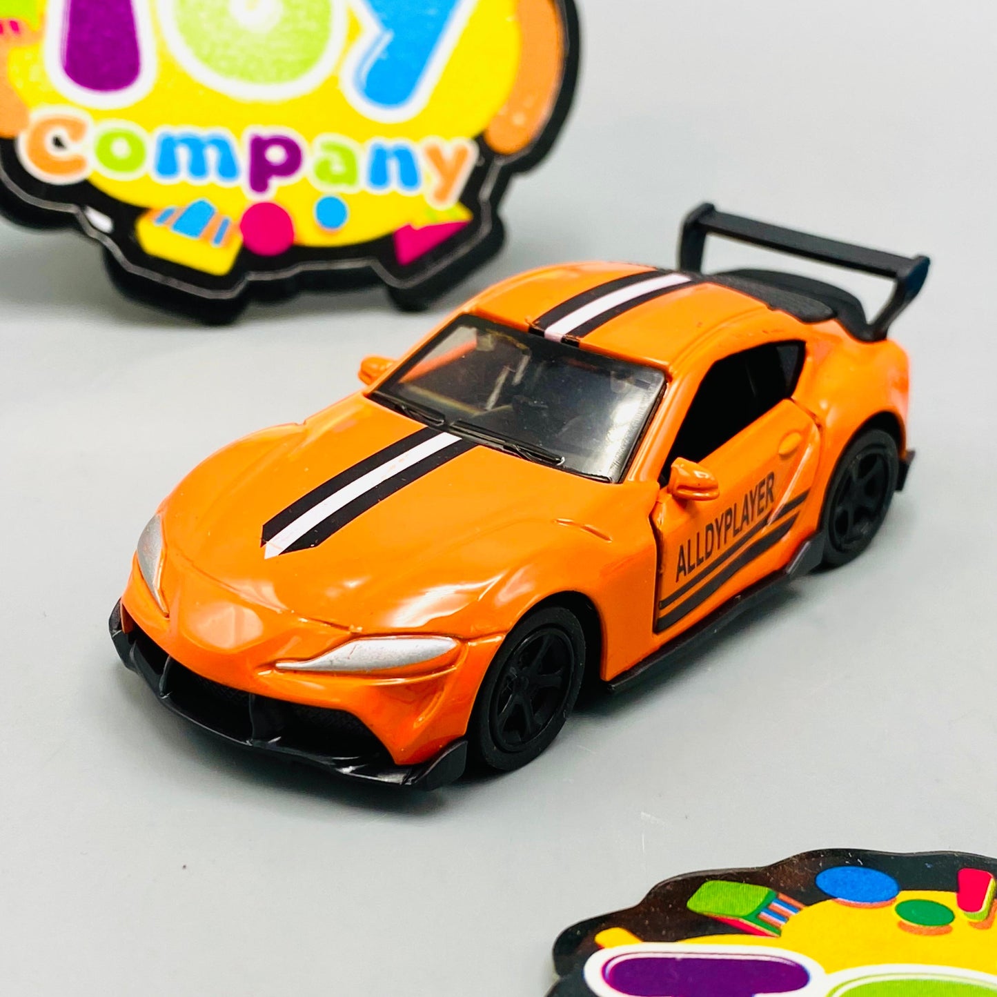 1:64 Diecast Mini Pullback Racing Cars Set - 4Pcs - image 4