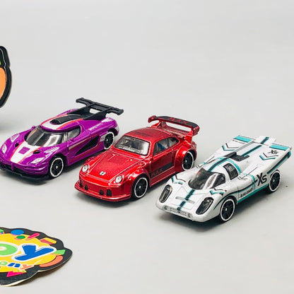 1:64 Hot Wheel Diecast Mini Inertial Cars - 10Pcs - image 5