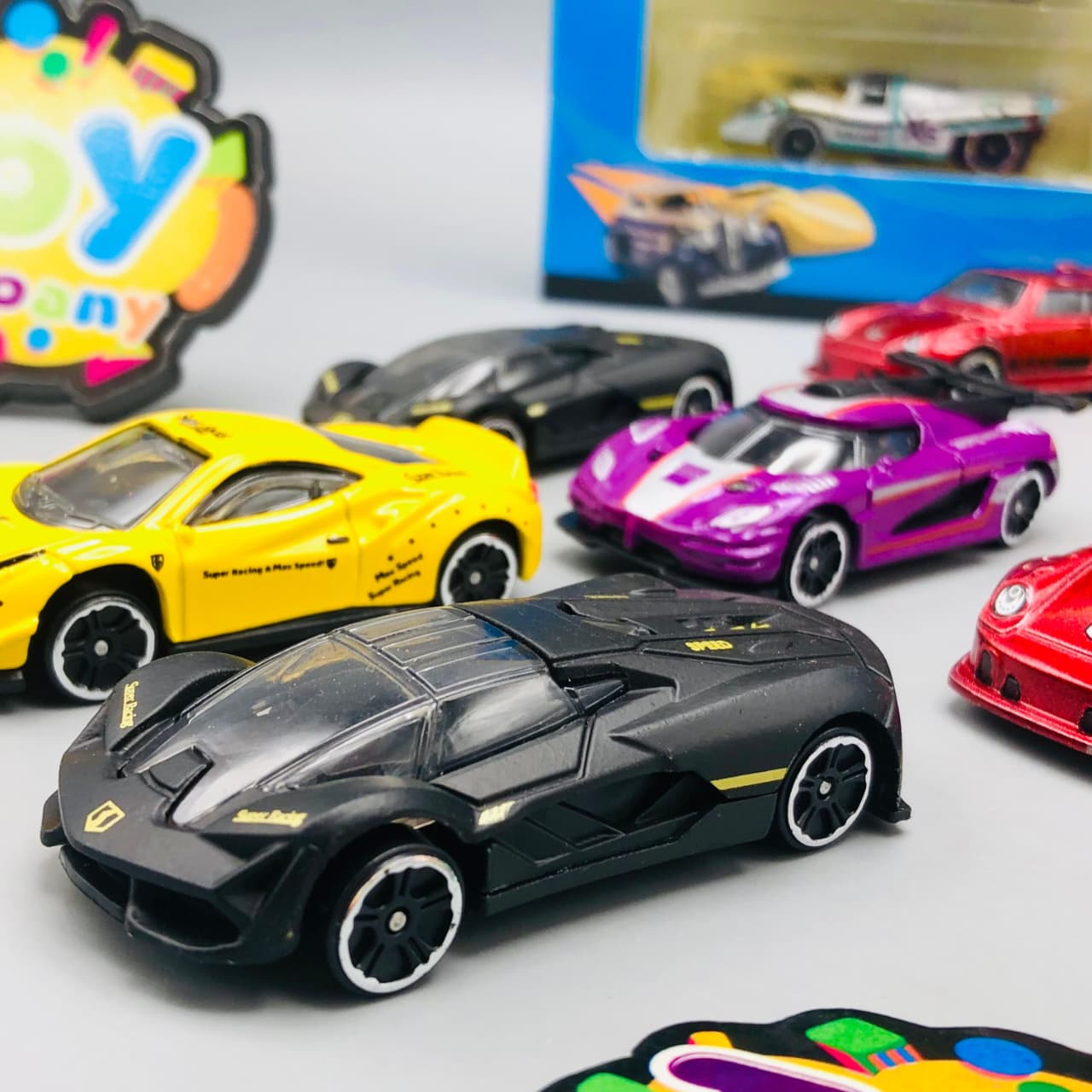 1:64 Hot Wheel Diecast Mini Inertial Cars - 10Pcs - image 4