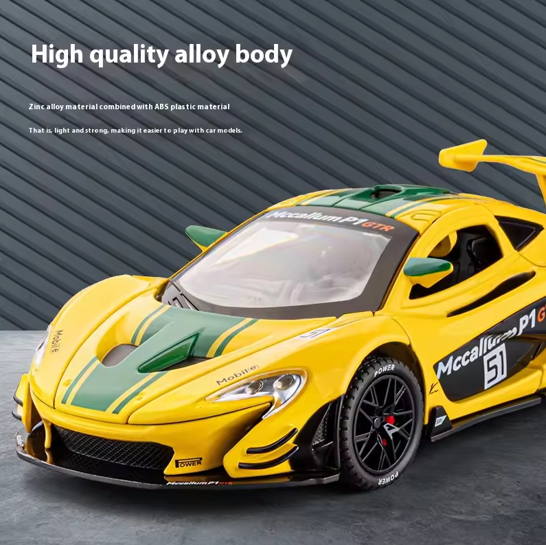 1:22 Diecast MaLaren P1 Model Car - image 5