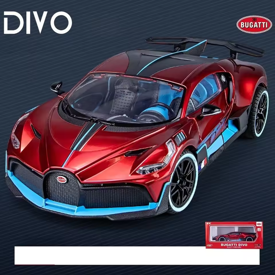 1:18 Diecast Bugatti Divo Model Car - image 3