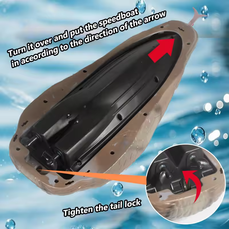 Crocodile RC speedboat feature image 4