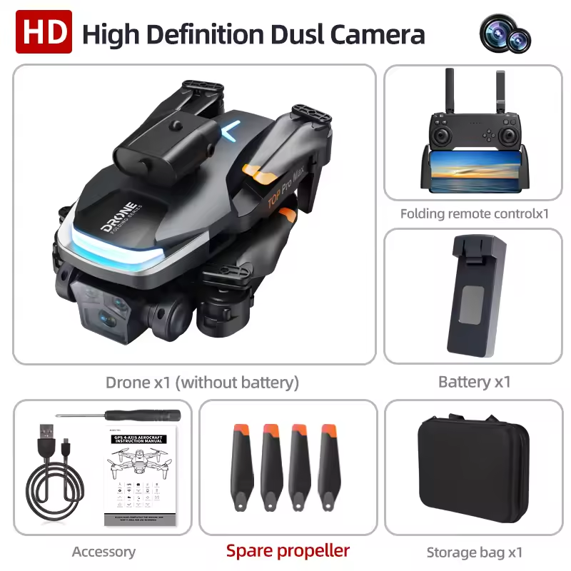 2.4GHz RC P23 Pro HD Camera Drone - image 7