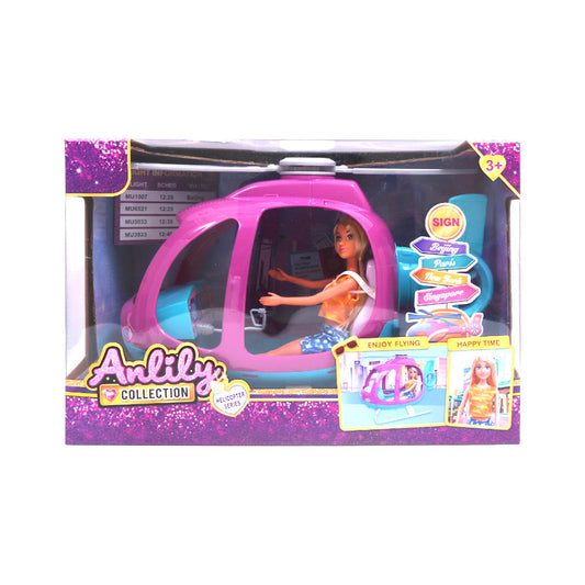 616261 ANLILY HELICOPTER DOLL IR