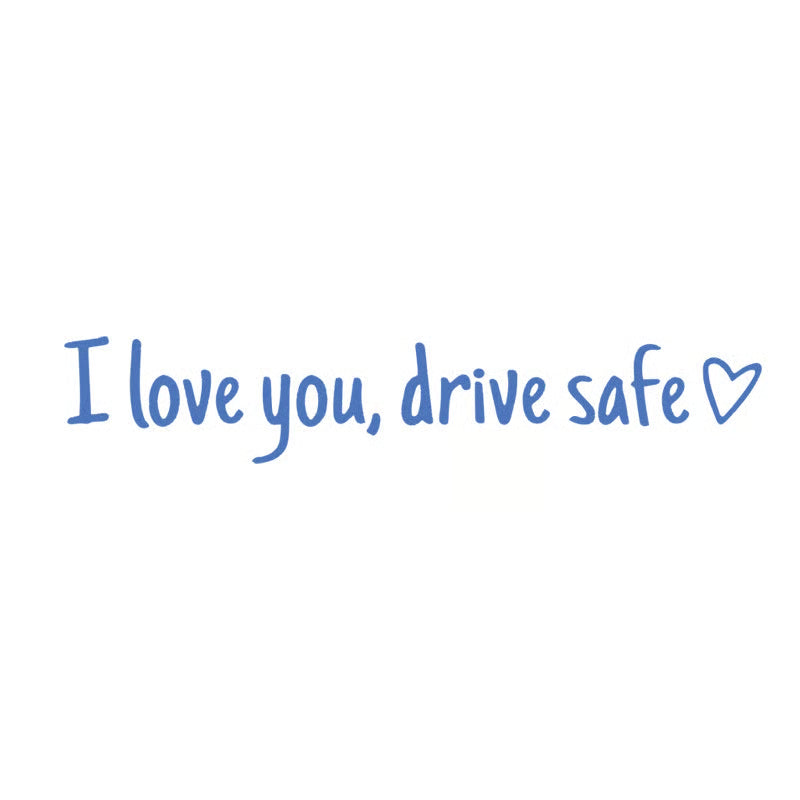 💓 I love you, drve safe Sticker（10 pics）