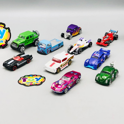 1:64 Hot Wheel Diecast Mini Inertial Cars - 10Pcs - image 2