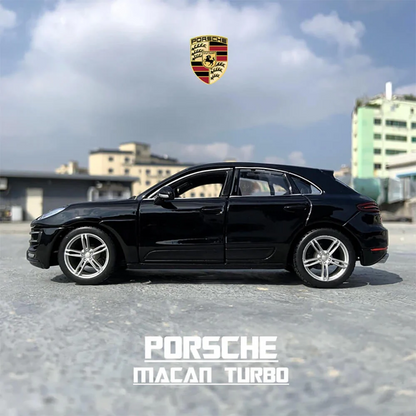 Bburago 1:24 Porsche Cayenne Turbo Model - Black - image 2