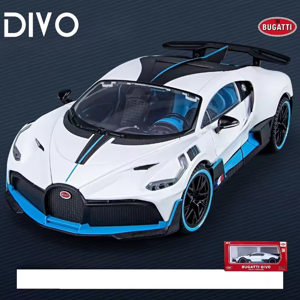 1:18 Diecast Bugatti Divo Model Car - image 5