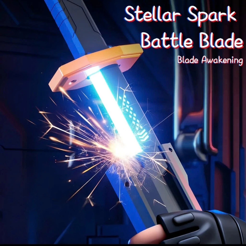 Kids light-up sword with sound and smoke