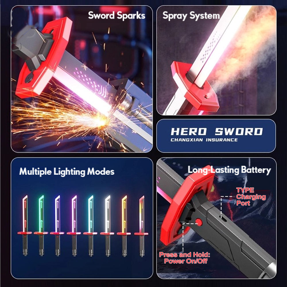 Transforming light and smoke sword image 5