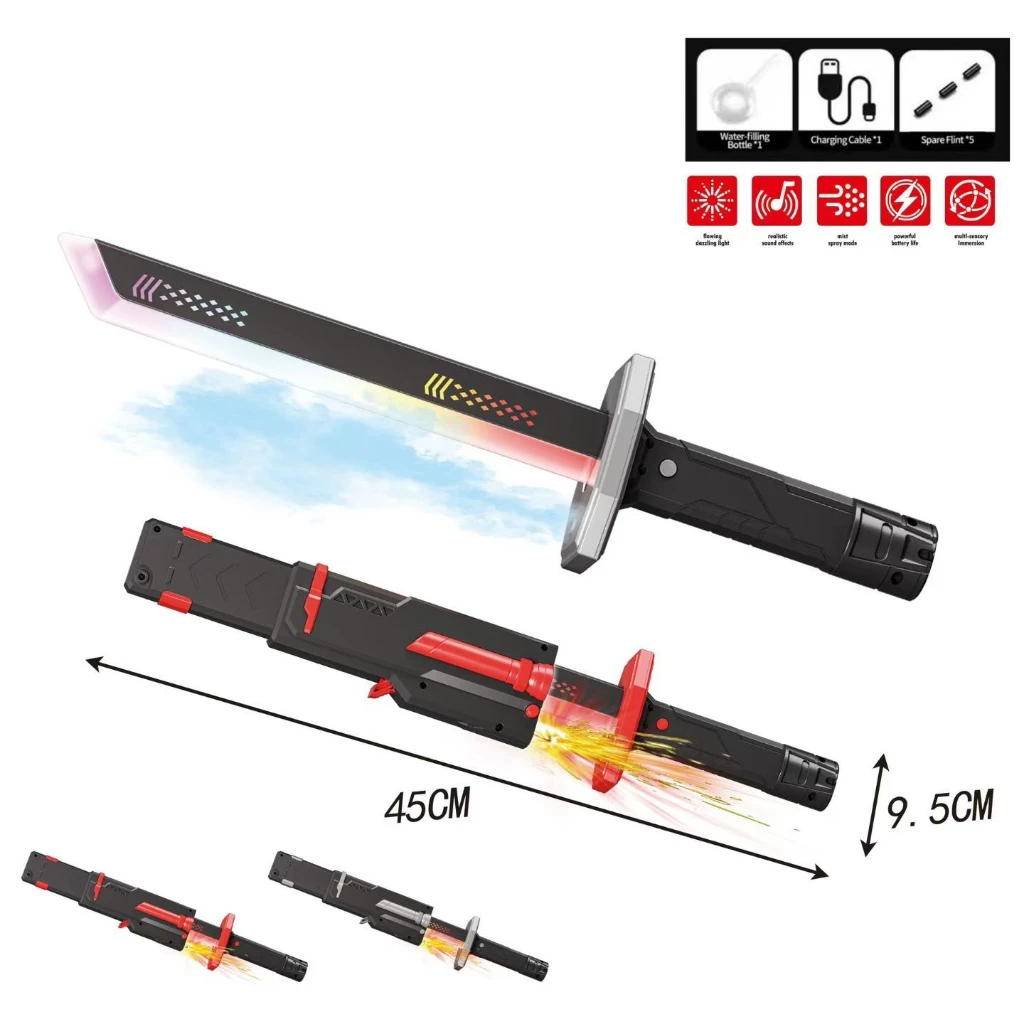Transforming light and smoke sword image 6