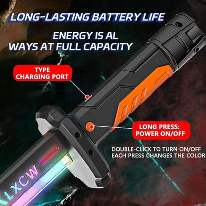 Transforming light and smoke sword image 8