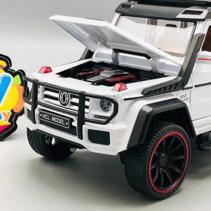 1:22 RC Diecast Mercedes G500 Model Car With Smoke - image 8
