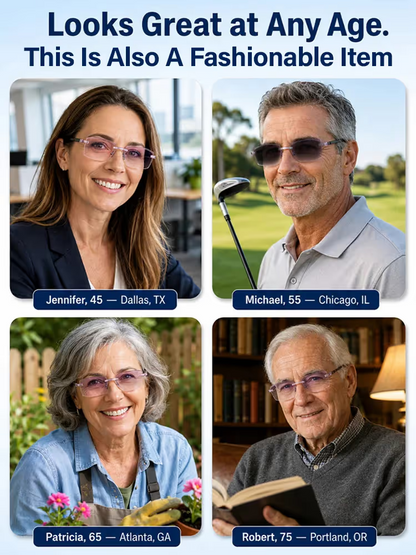 [Regain Your Youthful Vision] Smart Zoom Diamond-Cut Reading Glasses