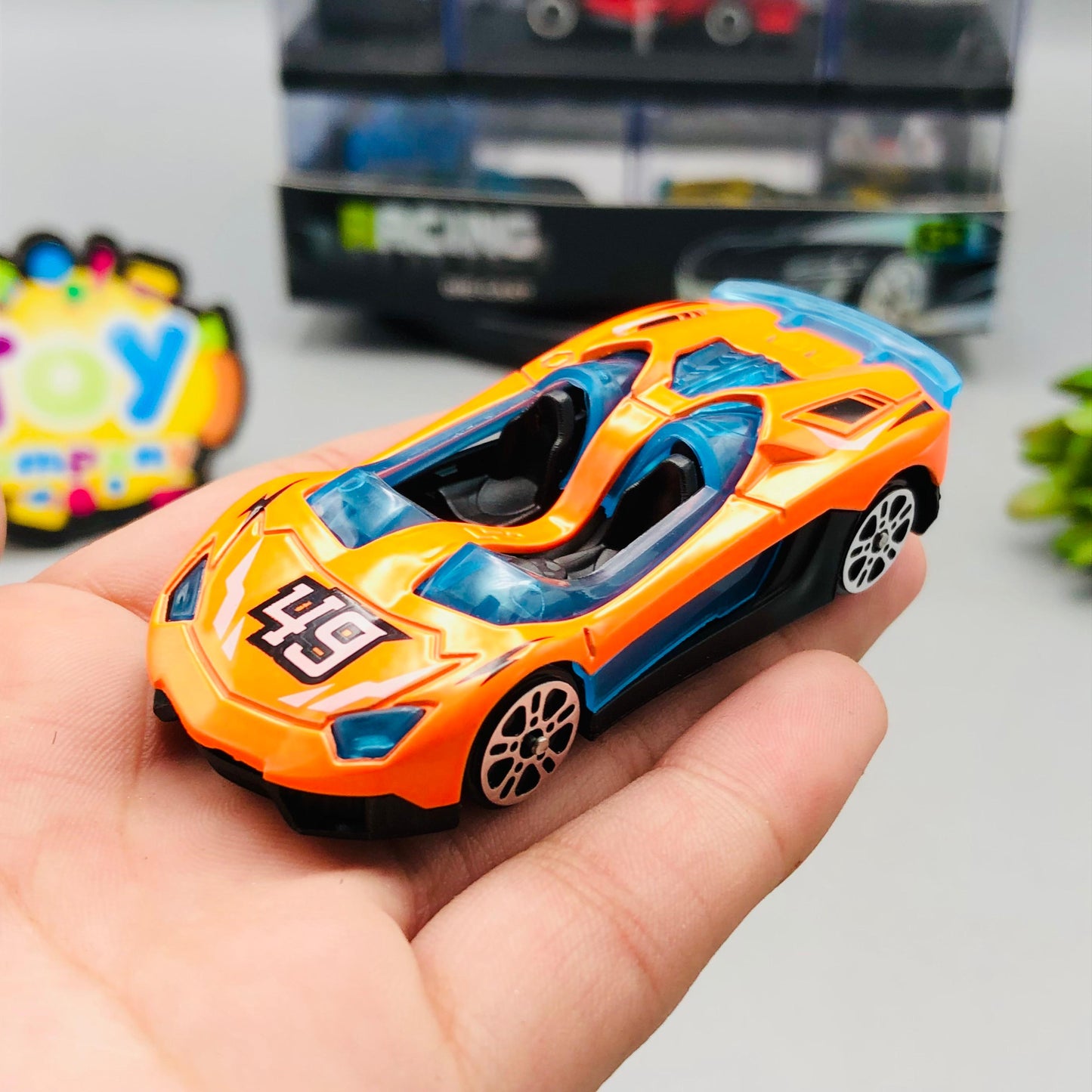 36Pcs Mini Diecast Cars Set With Acrylic Display Box - image 3