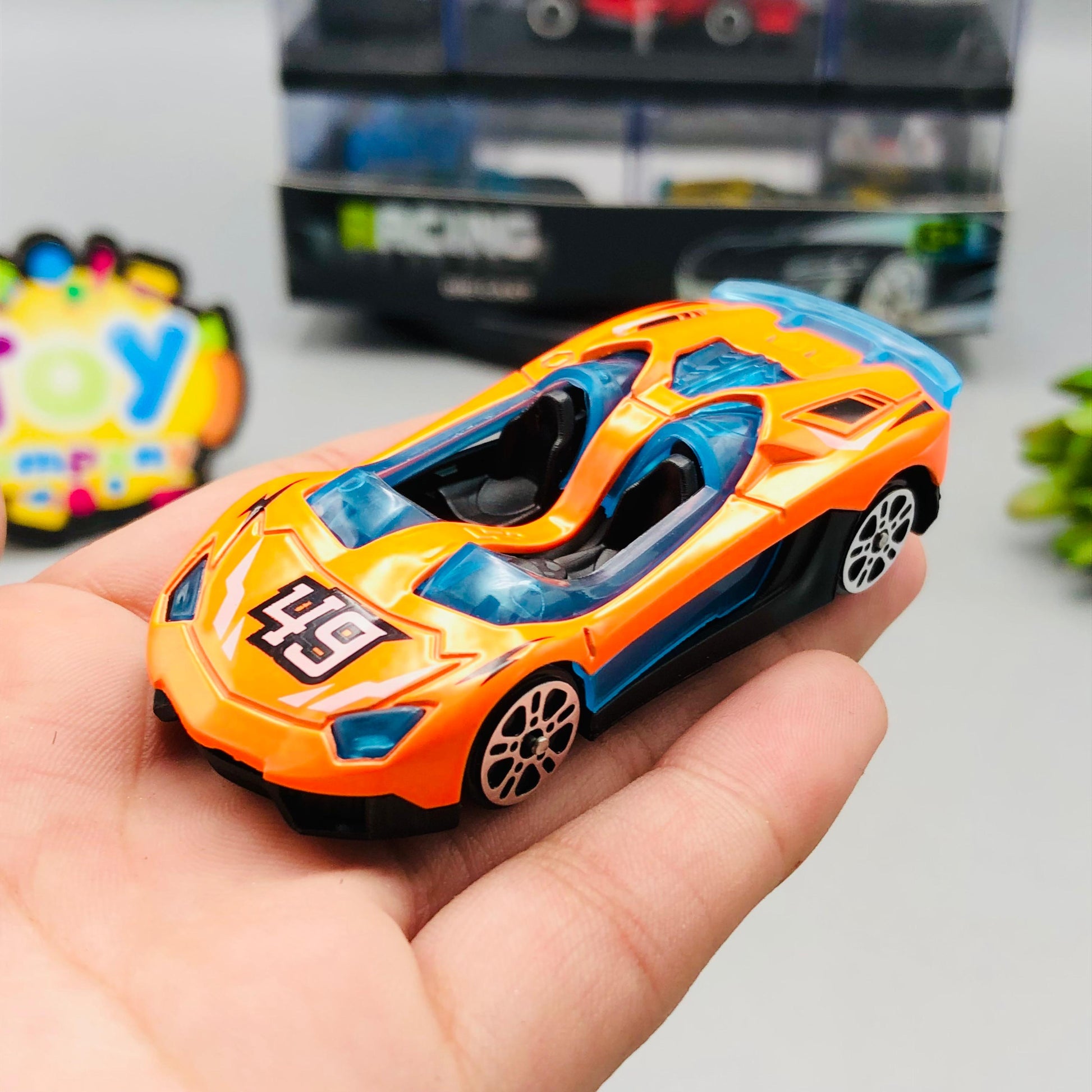36Pcs Mini Diecast Cars Set With Acrylic Display Box - image 3